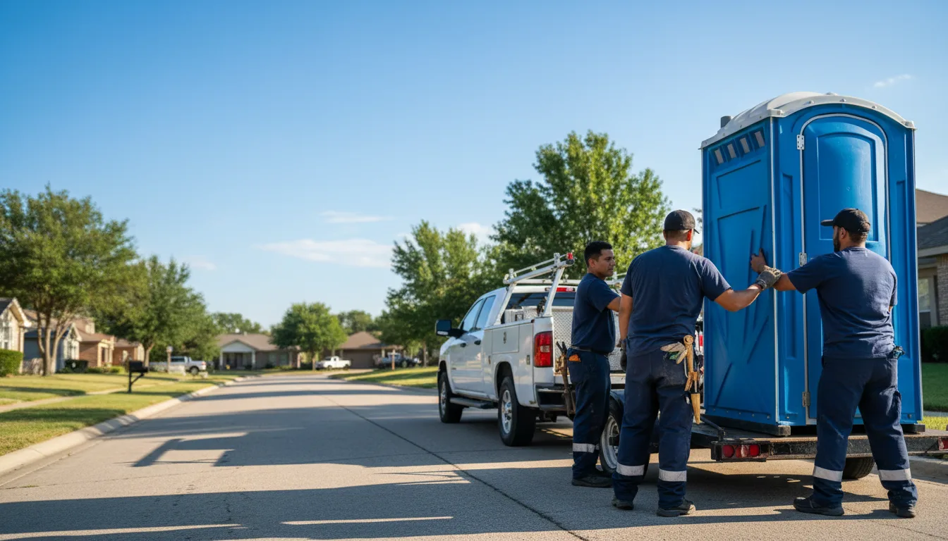 Portable Toilet Rental in Edgeley, ND near me